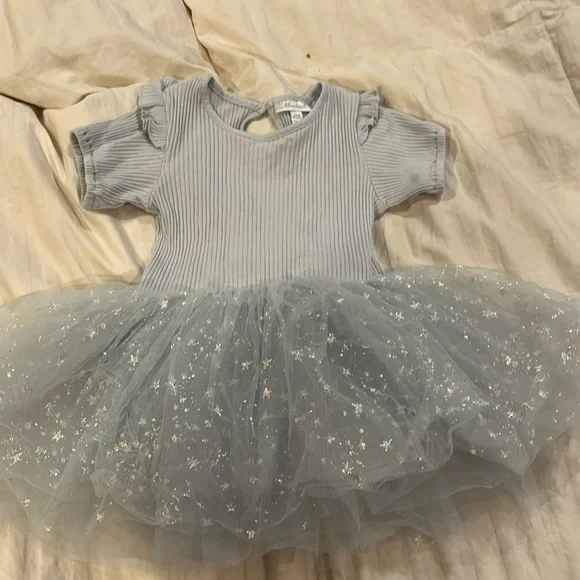 Miniclasix | Dresses | Gorgeous Light Blue Tutu Dress Size 24 Months |  Poshmark